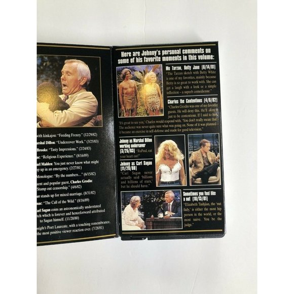 Johnny Carson: His Favorite Moments from the Tonight Show 3 Volume Set VHS - Picture 7 of 10